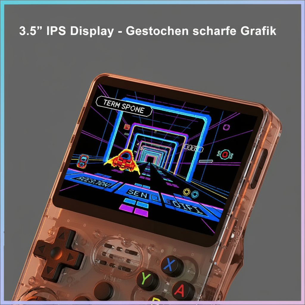 3.5" IPS Display