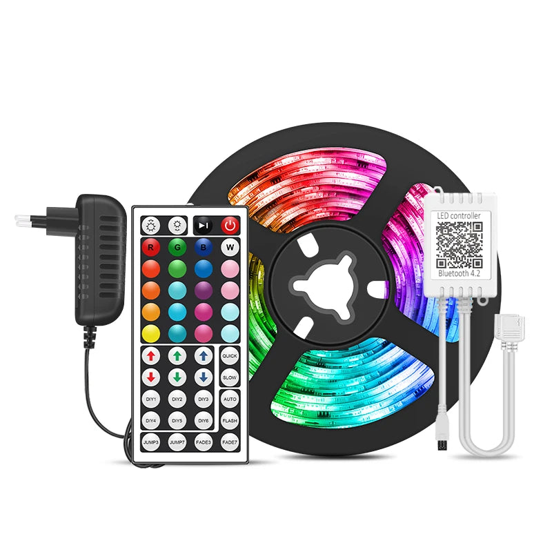 WLAN LED Streifen mit App&Musiksteuerung – Bunte RGB Lichter