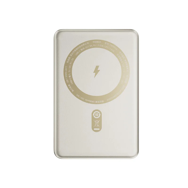 Magnetische Powerbank 10000mAh MOVESPEED S10 – 20W Fast Charge, Wireless für iPhone & Samsung